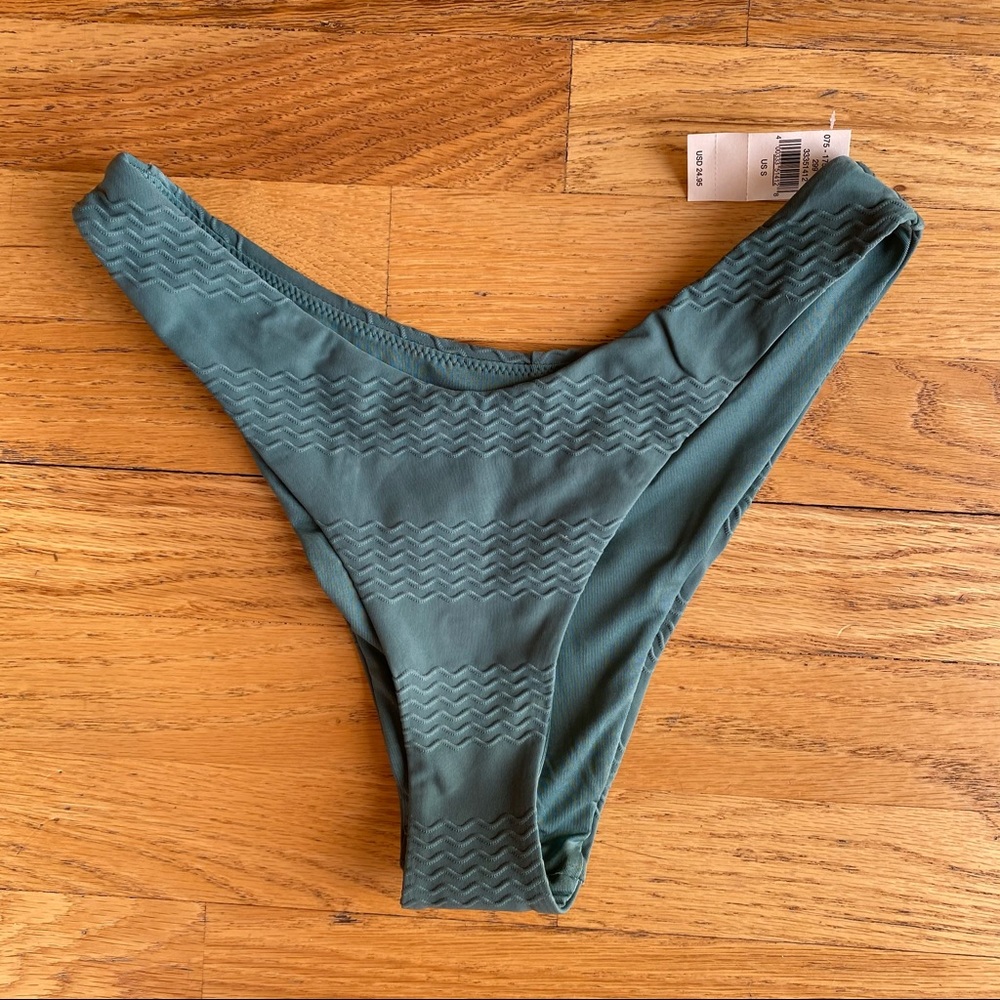 Aerie Super high waisted cheekie swim bottoms